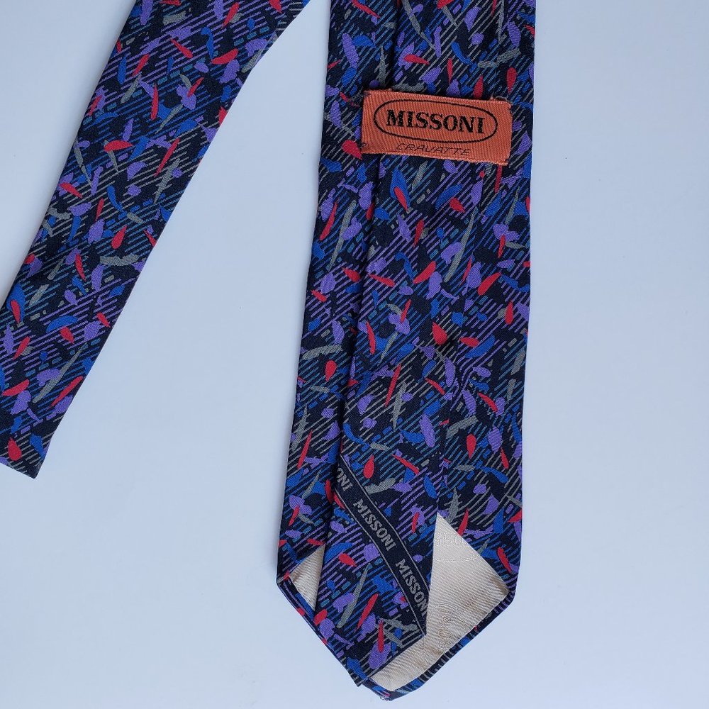 Missoni Mens' Multi-Color Silk Tie